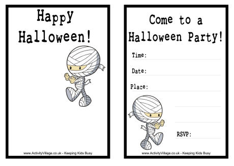 Halloween invitation 2 Halloween invitation 2