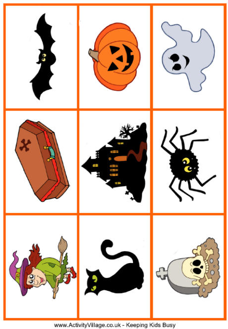 Halloween Matching Game