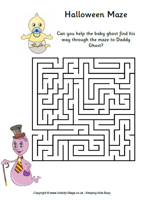 Halloween maze 1