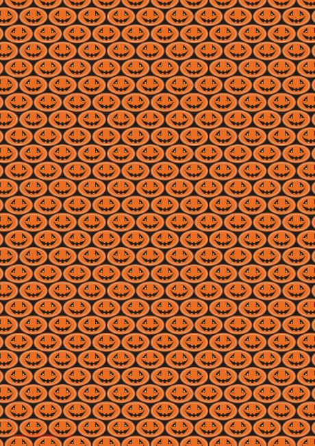 Halloween Scrapbook Paper Grin
