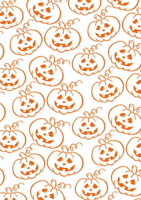Halloween scrapbook paper pumpkin patch