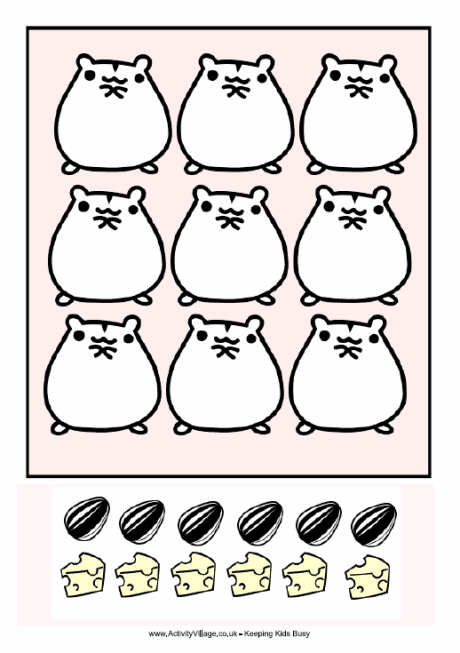 Hamster tic tac toe