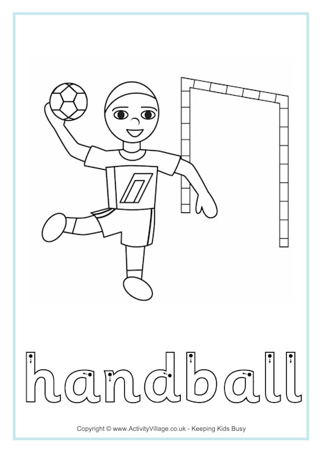 Handball finger tracing