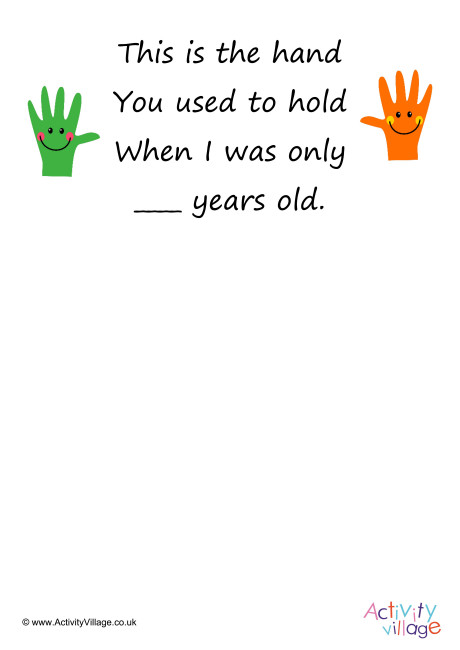 Handprint Poem 1