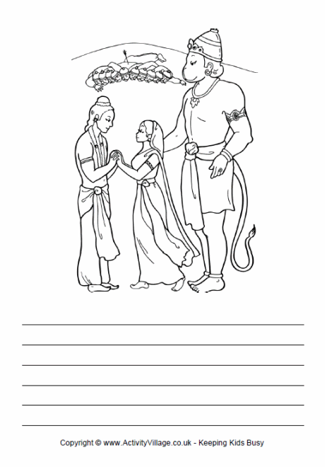 Hanuman story paper Hanuman story paper