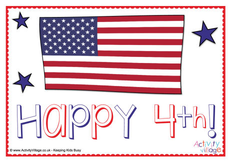 Happy 4th of July poster 2 Happy 4th of July poster 2