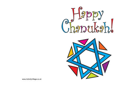 Happy Chanukah card