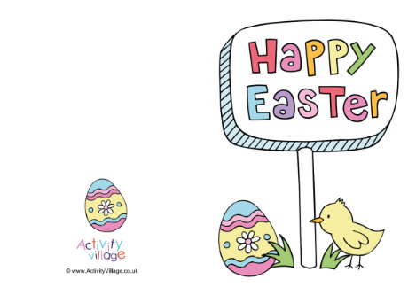 Happy Easter card 3