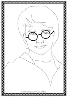 Harry Potter Colouring Pages