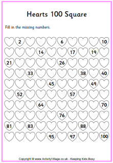 Valentine's Day Worksheets