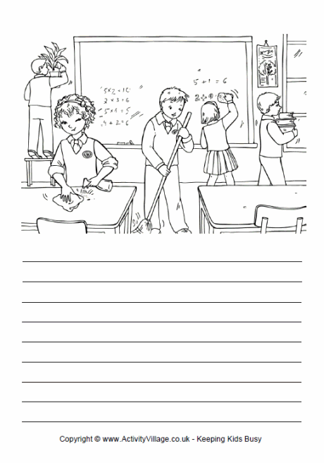 Help tidy up story paper