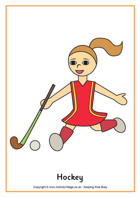 Hockey poster