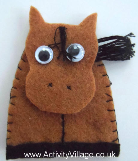 Horse Finger Puppet