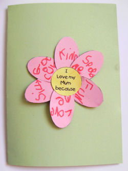 I Love My Mum card