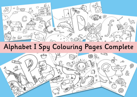 I Spy Alphabet complete set I Spy Alphabet complete set