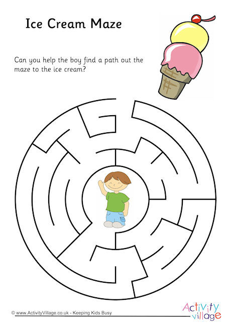 Ice Cream Maze