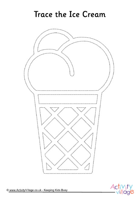 Ice Cream Tracing Page 2