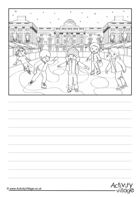 Ice Rink Story Paper Ice Rink Story Paper