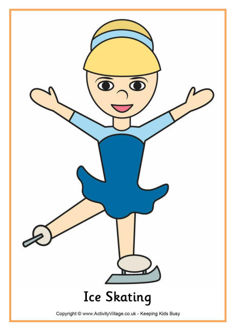 Ice Skating poster