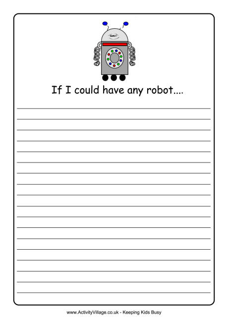 Robot Printables