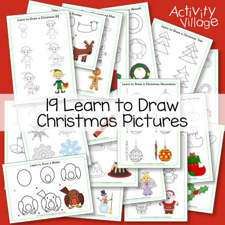 Learn to Draw Christmas Pictures