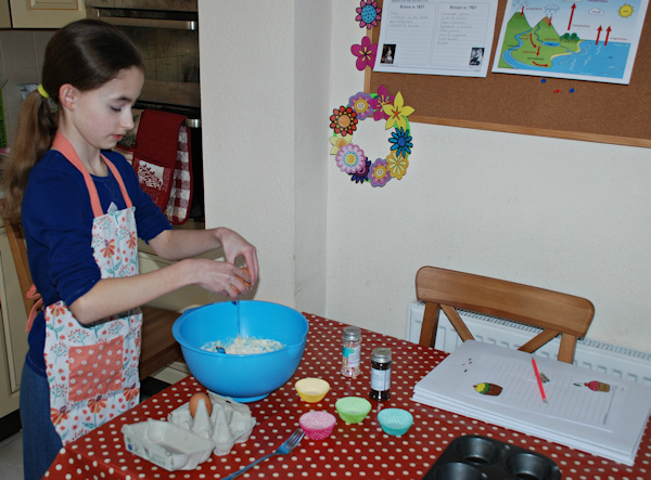 Baking cupcakes 2