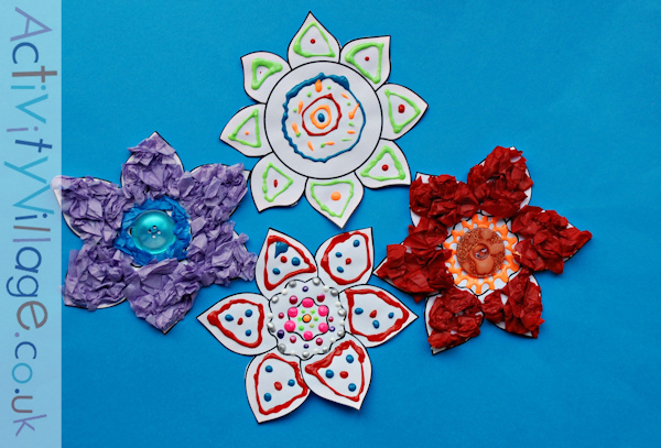 An easy flower craft activity