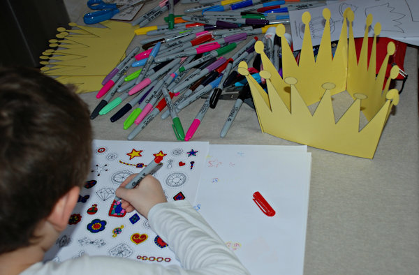 Creating the crowns