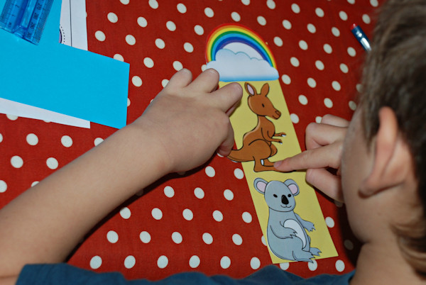 Creating his own bookmarks