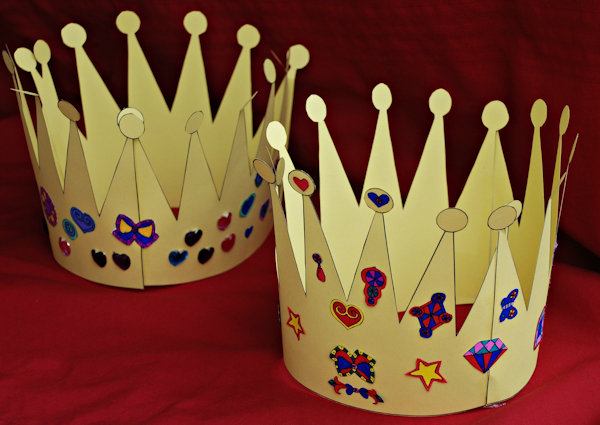 Two completed crowns!