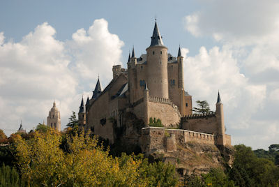 Alcazar Castle, Segovia, Spain