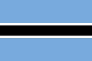 Botswana flag printable