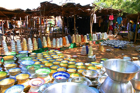 Market in Burkina Faso