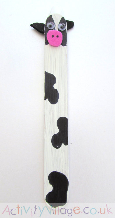 Our cow bookmark