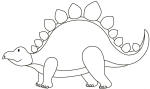 Dinosaur Colouring Pages