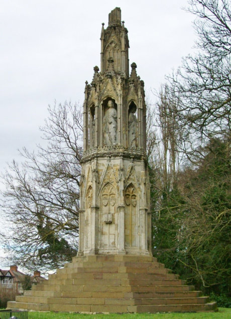 The Eleanor cross at Hardingstone