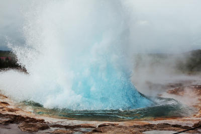 One of Iceland's geysers