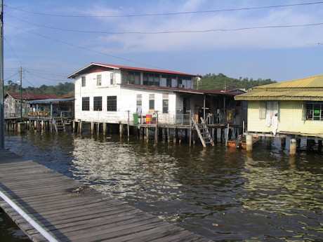 Kampong Ayer, water village in Brunei