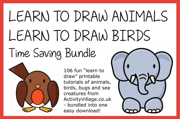 Learn to Draw Animals and Birds Time Saving Bundle