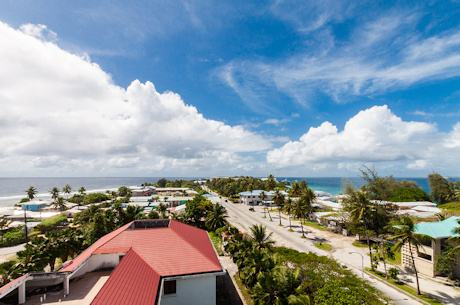 Majuro town centre, Marshall Islands