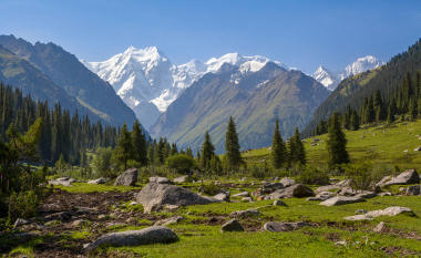 Mountain landscape, Kyrgyzstan