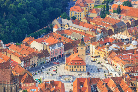 Old town of Brasov, Transylvania, Romania