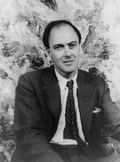 Roald Dahl in 1954, photo by Carl van Vechten