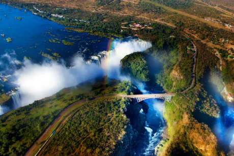 The spectacular Victoria Falls