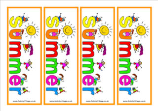 Summer bookmarks