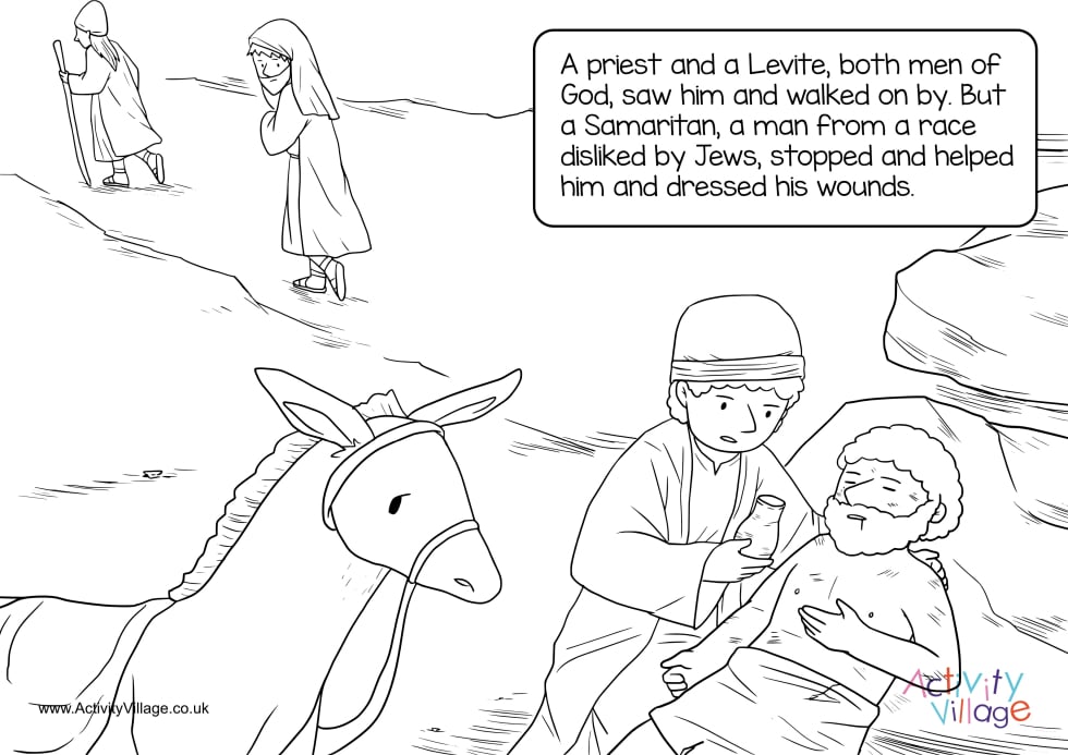 The Good Samaritan - Luke 10:25-37 - Bible Stories for Kids