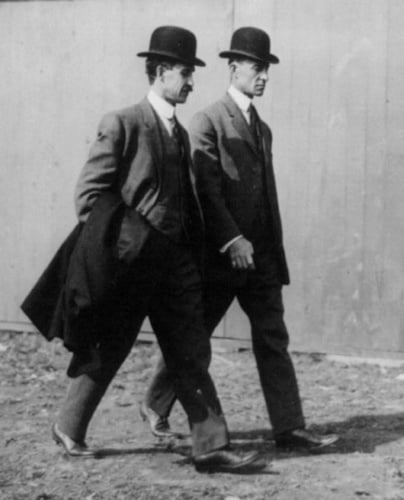 The Wright brothers