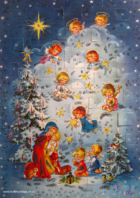 A traditional Advent Calendar with doors