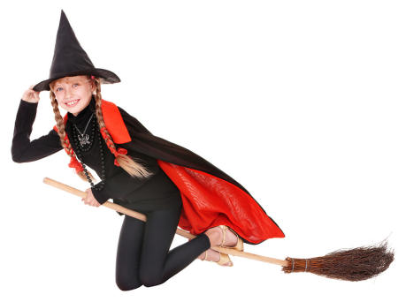 Witch costume with leggings