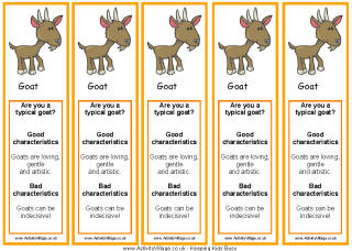 chinese new year goat printables